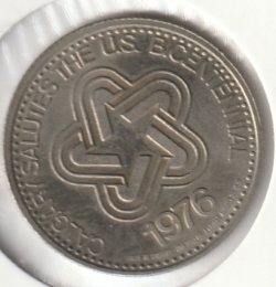 Image #2 of 1 Dollar 1976 - Calgary Stampede (boot)