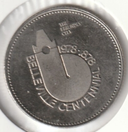 1 dollar 1978  Belleville centennial