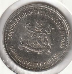 Image #1 of 1 Dollar 1982 - 125th Anniversary Bradford