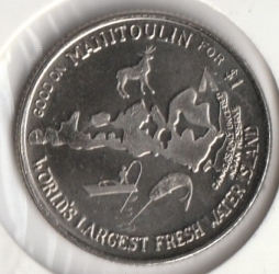 Image #2 of 1 Dollar 1981 - Haweater - Manitoulin Island, Ontario