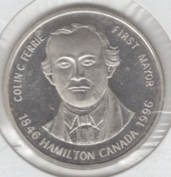 Image #2 of 1½ Dollars 1996 - Hamilton, Ontario - Dundurn Castle