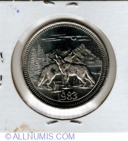 Souvenir Dollar 1983 - Jasper