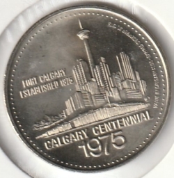 1 Dollar 1975 - Calgary Centennial