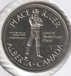 1 Dollar 1977 - Peace River