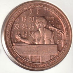 Image #2 of 2 Dollars 1982 - Wildwood (bronze)