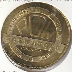 1 Dollar 1969 - Pion-Era Buck - Saskatoon, Saskatchewan