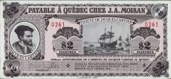 2 Dollars / 2 Piastres 1984